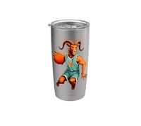 Capre per giocatori di basket Bicchiere termico in acciaio inox doppia parete