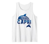 Capri Delfino Blu Mar Mediterraneo Italia Natura Viaggi Canotta