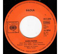 Capri - Fischer / Wie die Zeit vergeht (7"Vinyl Single 1974)(CBS S 2098)