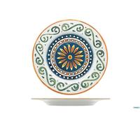 Capri Ischia 6 piatti piani decorati cm. 28