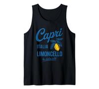Capri Italia Limoncello La Dolce Vita Arte Canotta
