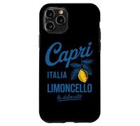 Capri Italia Limoncello La Dolce Vita Arte Custodia per iPhone 11 Pro