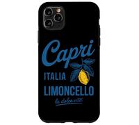 Capri Italia Limoncello La Dolce Vita Arte Custodia per iPhone 11 Pro Max