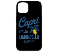 Capri Italia Limoncello La Dolce Vita Arte Custodia per iPhone 13