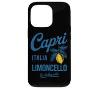 Capri Italia Limoncello La Dolce Vita Arte Custodia per iPhone 13 Pro