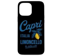 Capri Italia Limoncello La Dolce Vita Arte Custodia per iPhone 13 Pro Max