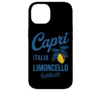 Capri Italia Limoncello La Dolce Vita Arte Custodia per iPhone 14