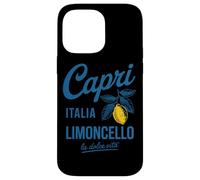 Capri Italia Limoncello La Dolce Vita Arte Custodia per iPhone 14 Pro Max