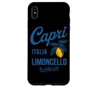 Capri Italia Limoncello La Dolce Vita Arte Custodia per iPhone XS Max