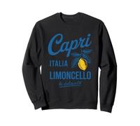 Capri Italia Limoncello La Dolce Vita Arte Felpa