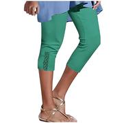Capri Leggings da Donna opachi Vita Alta Opaco Booty Scrunch Pantaloni della Tuta Larghi Elasticizzati Corsa Comodi Morbidi Eleganti Cuciture Pantacollant Anticellulite per Sport, Palestra, Yoga