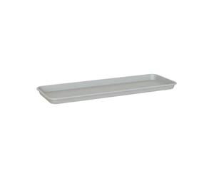 Capri - Sottovaso rettangolare, 50 cm, colore: Grigio chiaro