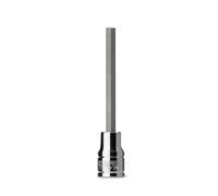 Capri Tools 3-0616 Long 1/4-Inch Hex Bit Socket, 3/8-Inch Drive, SAE