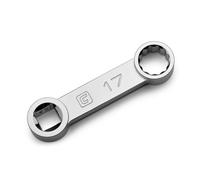 Capri Tools Adattatore dinamometrico da 1/2", attacco da 17 mm, estremità scatola a 12 punti