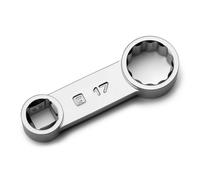 Capri Tools Adattatore dinamometrico da 3/8", attacco da 17 mm, estremità scatola a 12 punti