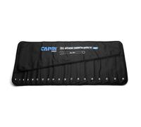 Capri Tools Borsa arrotolabile per chiavi inglesi, metrica, 19 tasche