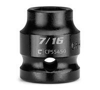 Capri Tools Bussola a impatto tozza 7/16", attacco da 1/2", 6 punti, SAE