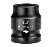 Capri Tools Bussola a percussione tozza da 13 mm, attacco da 1/2", 6 punti, metrica