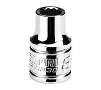 Capri Tools Bussola bassa 8 mm, attacco 3/8", 12 punti, metrica