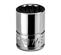 Capri Tools Bussola bassa da 1/2", attacco da 1/4", 12 punti, SAE