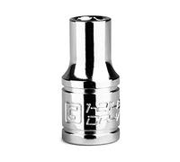 Capri Tools Bussola bassa da 5,5 mm, attacco da 1/4", 6 punti, metrica