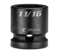 Capri Tools Chiave a bussola 11/16", attacco da 1/2", 6 punti, SAE