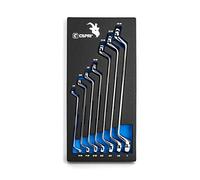 Capri Tools CP11950-7ST - Chiave a cassetta, 7 pezzi, SAE (1/4-1") / vassoio meccanico