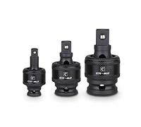 Capri Tools Set di giunti universali Premium Impact, CrMo, 3 pezzi