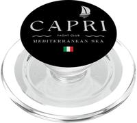 Capri Yacht Club Bandiera Italia Vela Amalfi Mar Mediterraneo PopSockets PopGrip per MagSafe