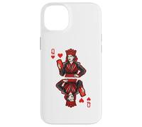 Capricciosa Regina di Cuori Classica Carte da Gioco Art Custodia per iPhone 14 Plus
