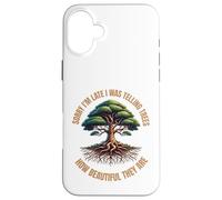 Capriccioso amante degli alberi della natura sognatori e vagabondi della foresta Custodia per iPhone 16 Plus