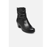 Caprice Stivaletti In Pelle Con Tacco Nero - Taglia 4.5 [4.5 US Scarpe Donna