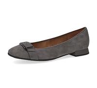 CAPRICE 9-22105-41, Ballerine con cinturino Donna, Grigio (Dk Grey Suede), 38 EU