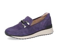 CAPRICE 9-24700-43, Mocassino Basso Donna, Pelle Scamosciata Viola, 39 EU