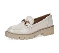 CAPRICE 9-24708-41, Mocassino Donna, Bianco Panna, 42 EU