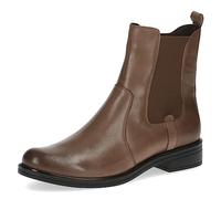 CAPRICE 9-25304-41, Stivaletti piatti con lacci Donna, Marrone (Taupe Nappa), 38.5 EU