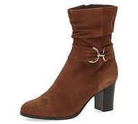 CAPRICE 9-25328-41, Stivaletti con tacco Donna, Marrone (Cognac Suede), 38 EU