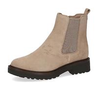 CAPRICE 9-25419-41, Stivaletto piatto Donna, Beige (Sand Suede), 37 EU