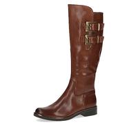CAPRICE 9-25501-41, Stivali piatti Donna, Marrone (Cognac Nappa), 37.5 EU