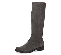 CAPRICE 9-25512-41, Stivali piatti Donna, Grigio (Dk Grey Str.), 38 EU