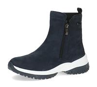CAPRICE 9-26204-41, Stivaletti piatti con lacci Donna, Blu (Ocean Suede), 38 EU