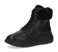 CAPRICE 9-26220-41, Stivaletti piatti con lacci, fodera calda Donna, Nero (Black Nappa), 40 EU