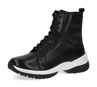 CAPRICE 9-26259-41, Stivaletti piatti con lacci Donna, Nero (Black Nappa), 37 EU