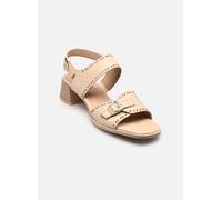 CAPRICE Donna sandalo con tacco in pelle, Bianco (OFFWHITE NAPPA), 37 EU