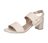 CAPRICE 9-28306-42, Sandali con Tacco Donna, Crema Perlato, 36 EU