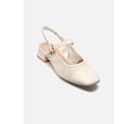 CAPRICE décolleté da Donna con Tacco, Giallo (Vanilla/OFFWH.), 37 EU