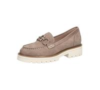 CAPRICE 9-9-24706-20, Mocassino Basso Donna, Mud Nubuc 9 24706 28 356, 39 EU