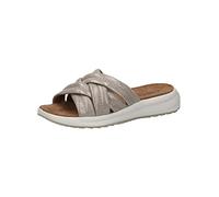 CAPRICE 9-9-27203-20, Ciabatte Piatte Donna, Lt Grey Comb, 41 EU