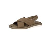 CAPRICE 9-9-28102-20, Sandali piatti Donna, Verde (Cactus Suede), 40 EU