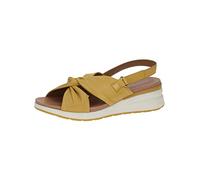 CAPRICE 9-9-28300-20, Sandali piatti Donna, Giallo (Saffron M S C), 39 EU